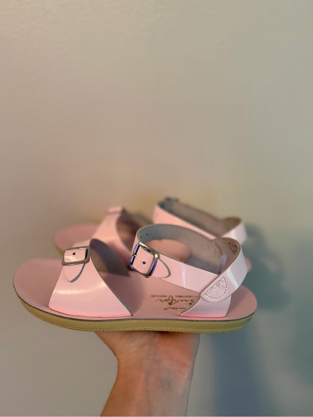 Salt Walter Pink Buckle Sandals